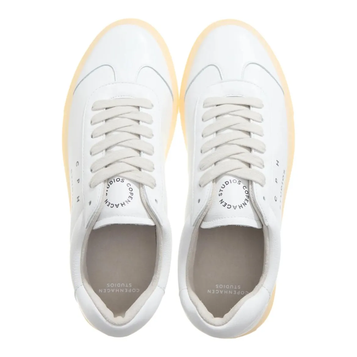 Copenhagen CPH433 Leather White Low-Top-Sneaker