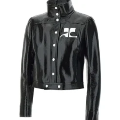 Courrèges Courreges Jackets Black Black Schwarz Blouson