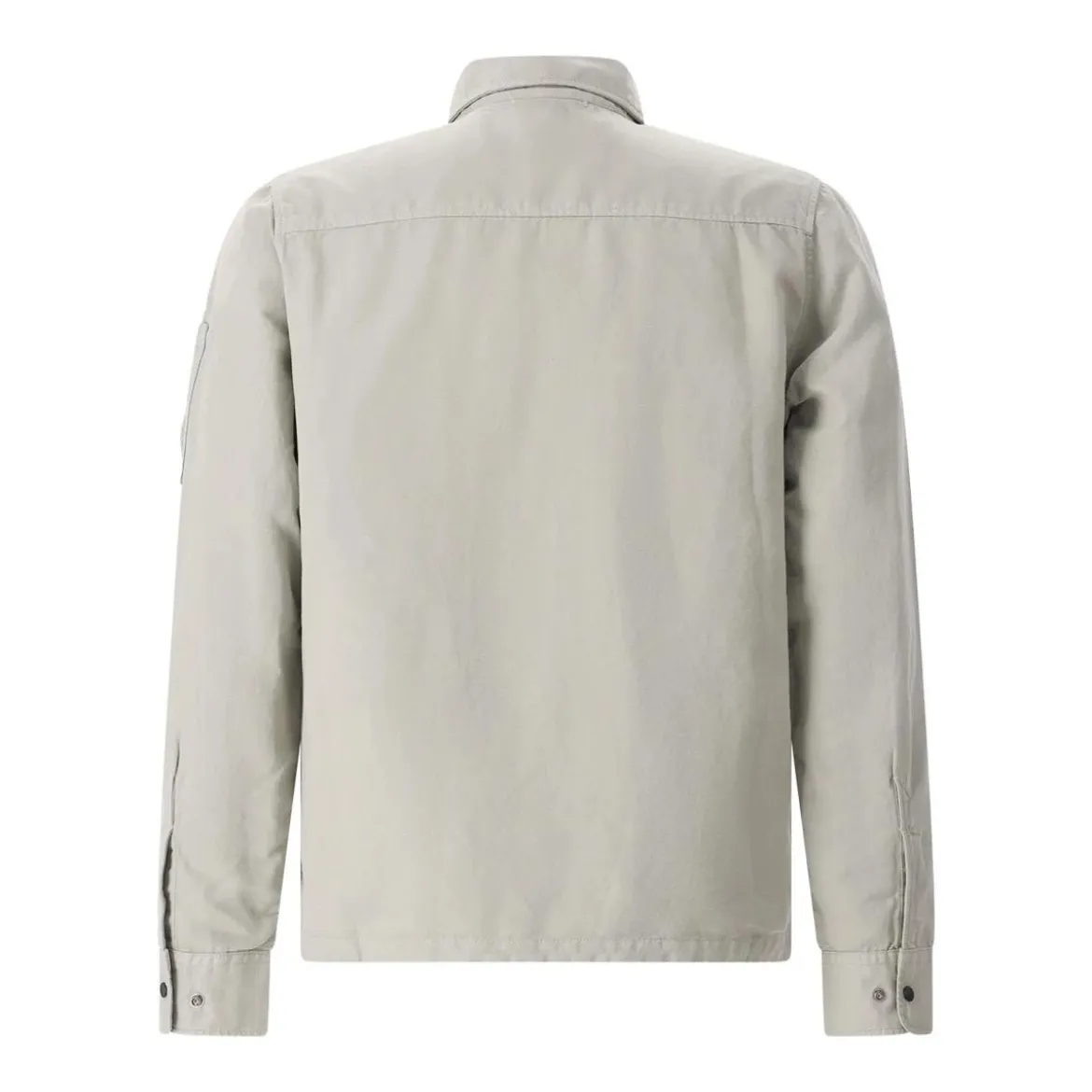 CP Company Leichte Jacke aus Baumwolle & Leinen grau Übergangsjacke