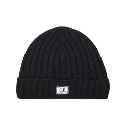 CP Company Mütze aus Wolle schwarz Mütze