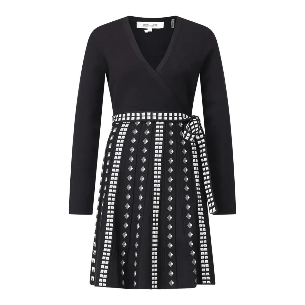 Diane von Furstenberg Wickelkleid Chesea schwarz Wickelkleid