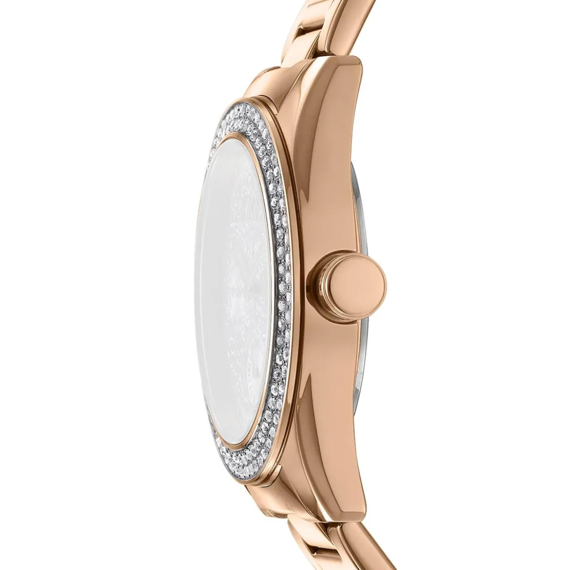 DKNY Quarzuhr Chambers Multi Glitz rose Quarzuhr