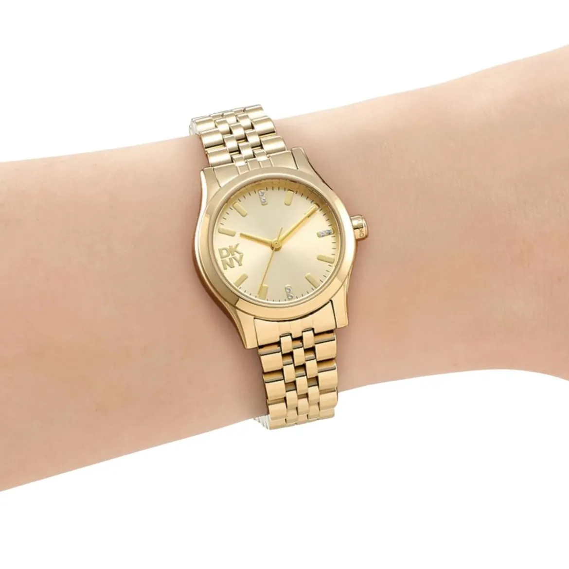 DKNY Quarzuhr Essentials Watch gold Quarzuhr