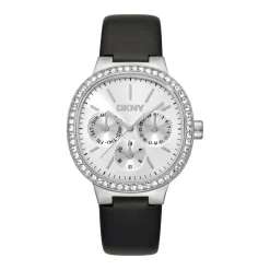 DKNY Quarzuhr Evening schwarz Quarzuhr