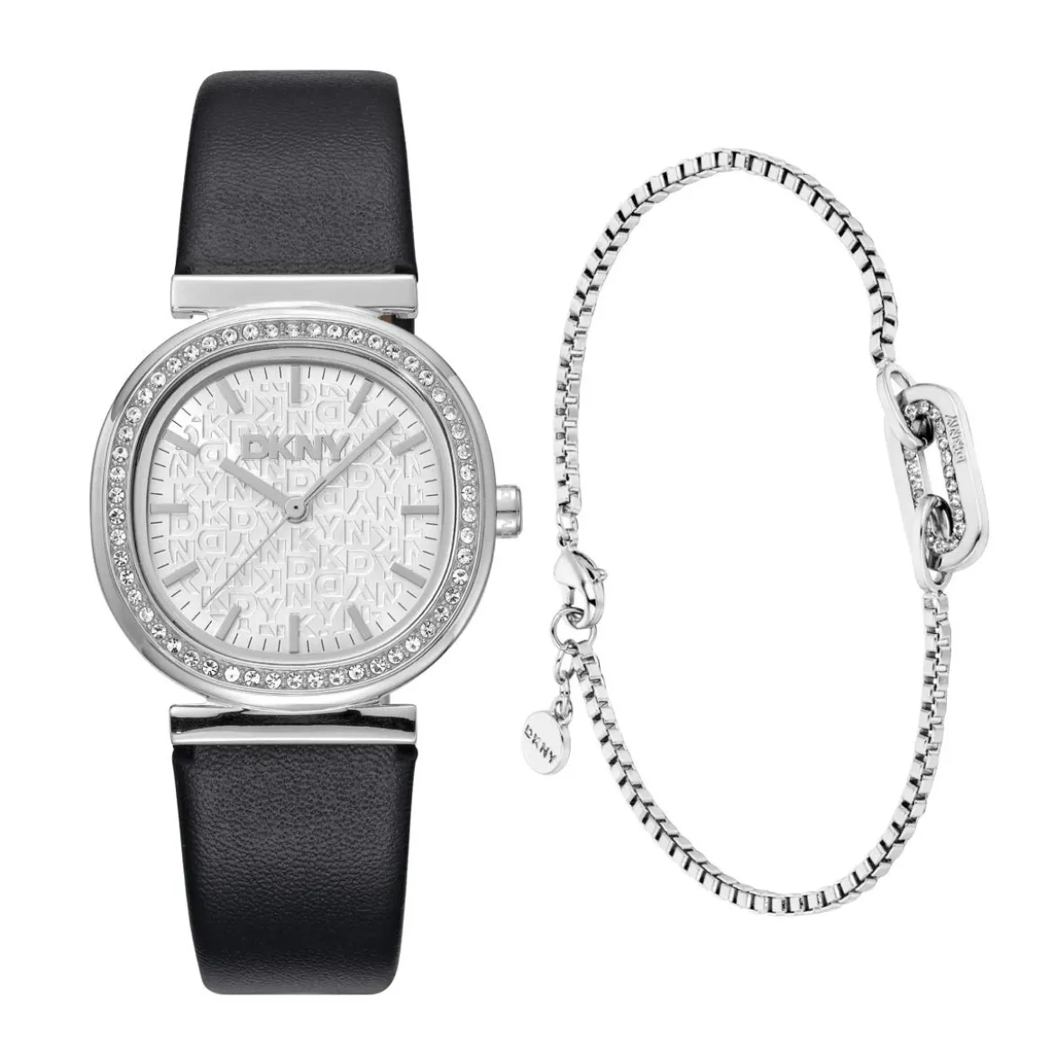 DKNY Quarzuhr Evening schwarz Quarzuhr
