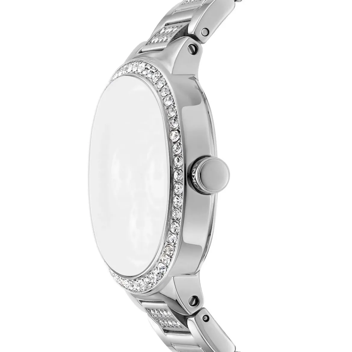 DKNY Quarzuhr Evening silber Quarzuhr
