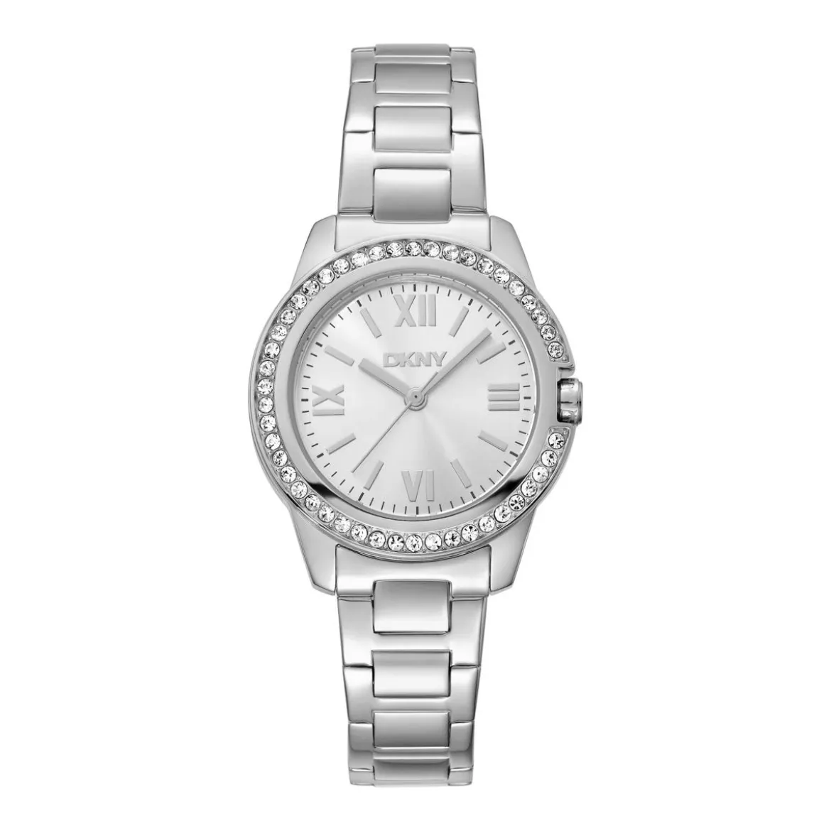 DKNY Quarzuhr Evening silber Quarzuhr