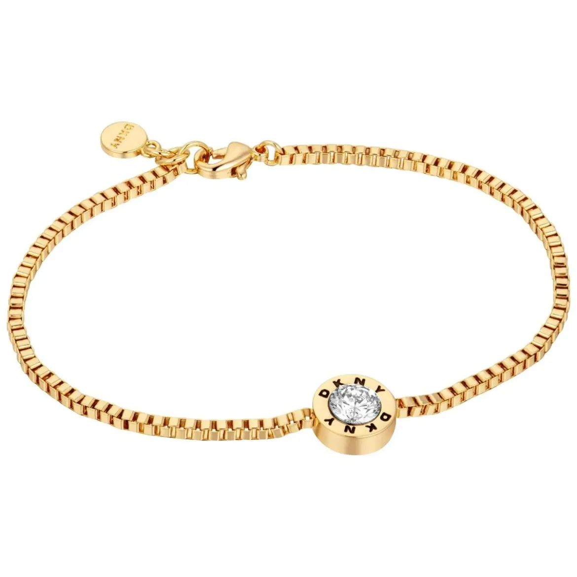 DKNY Quarzuhr Evening Watch gold Quarzuhr