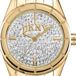 DKNY Quarzuhr Evening Watch gold Quarzuhr