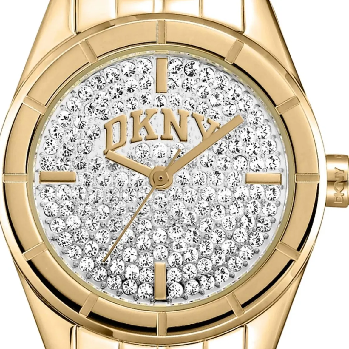 DKNY Quarzuhr Evening Watch gold Quarzuhr