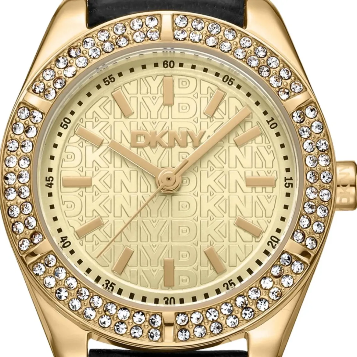 DKNY Quarzuhr Evening Watch schwarz Quarzuhr