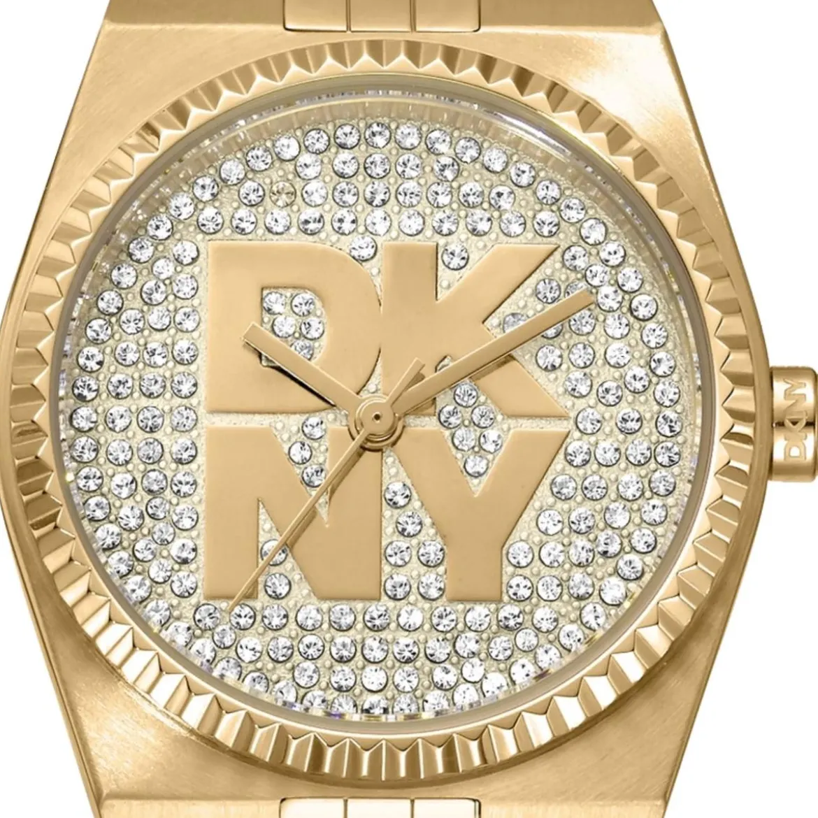 DKNY Quarzuhr Logo Watch gold Quarzuhr