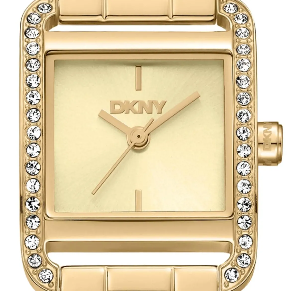 DKNY Quarzuhr Mini Square Watch Set gold Quarzuhr