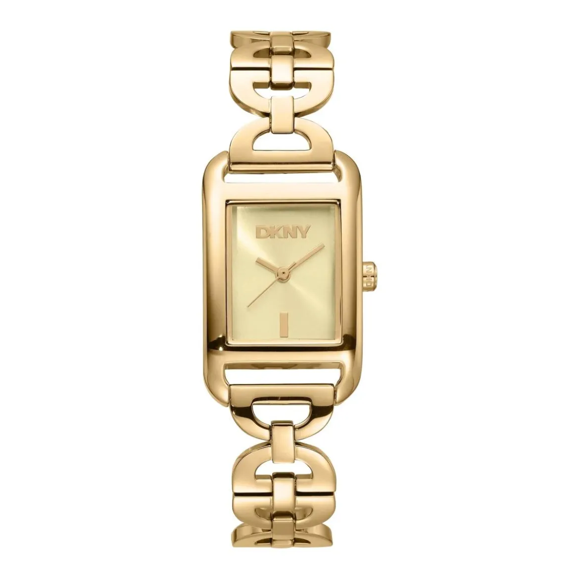 DKNY Quarzuhr Open Link Square Watch gold Quarzuhr