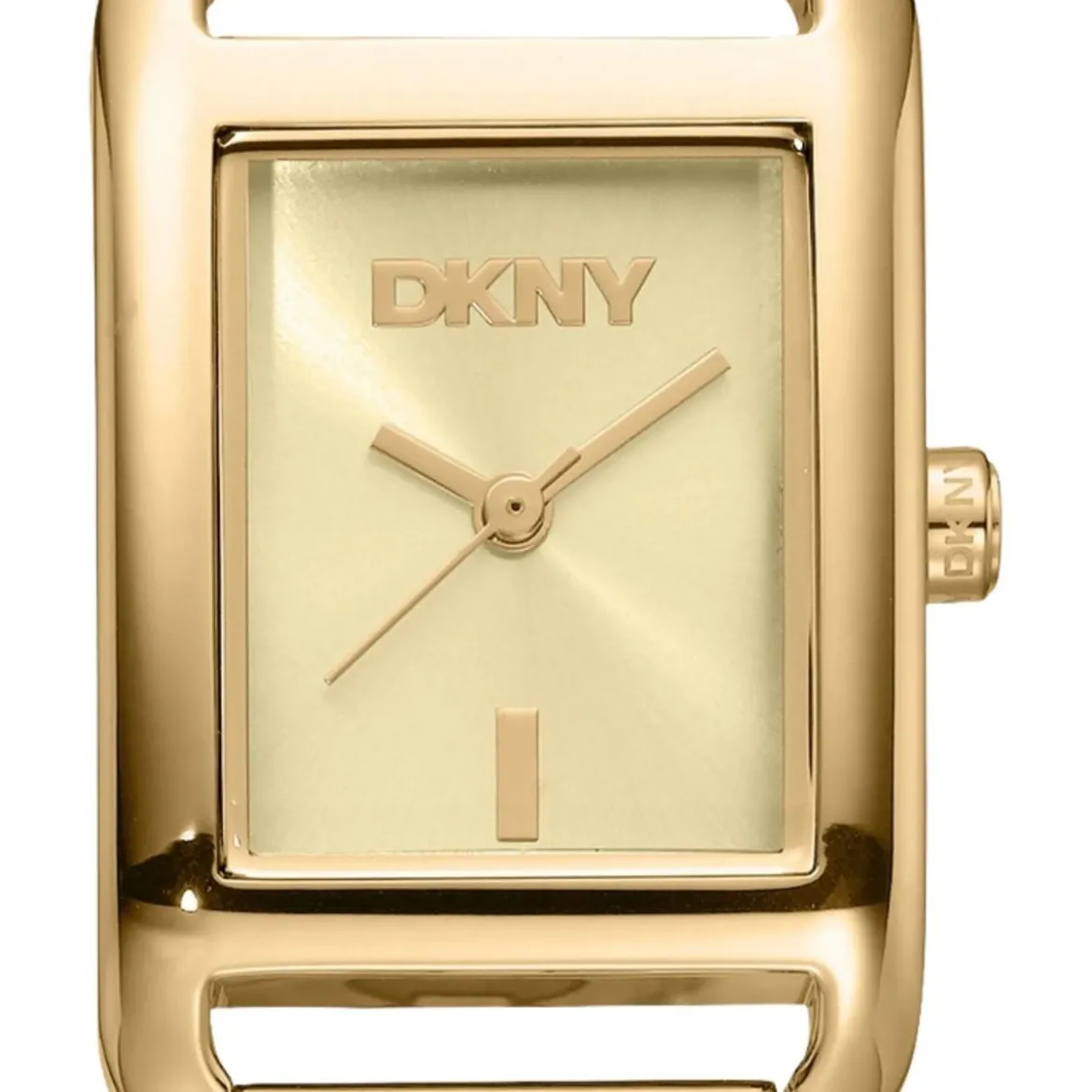 DKNY Quarzuhr Open Link Square Watch gold Quarzuhr