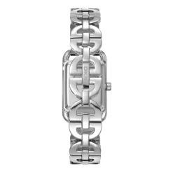 DKNY Quarzuhr Open Link Square Watch silber Quarzuhr