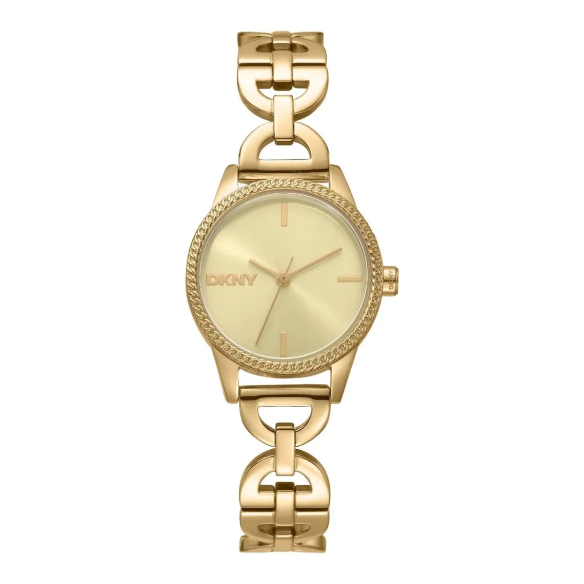 DKNY Quarzuhr Open Link Watch gold Quarzuhr