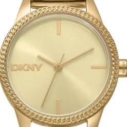 DKNY Quarzuhr Open Link Watch gold Quarzuhr