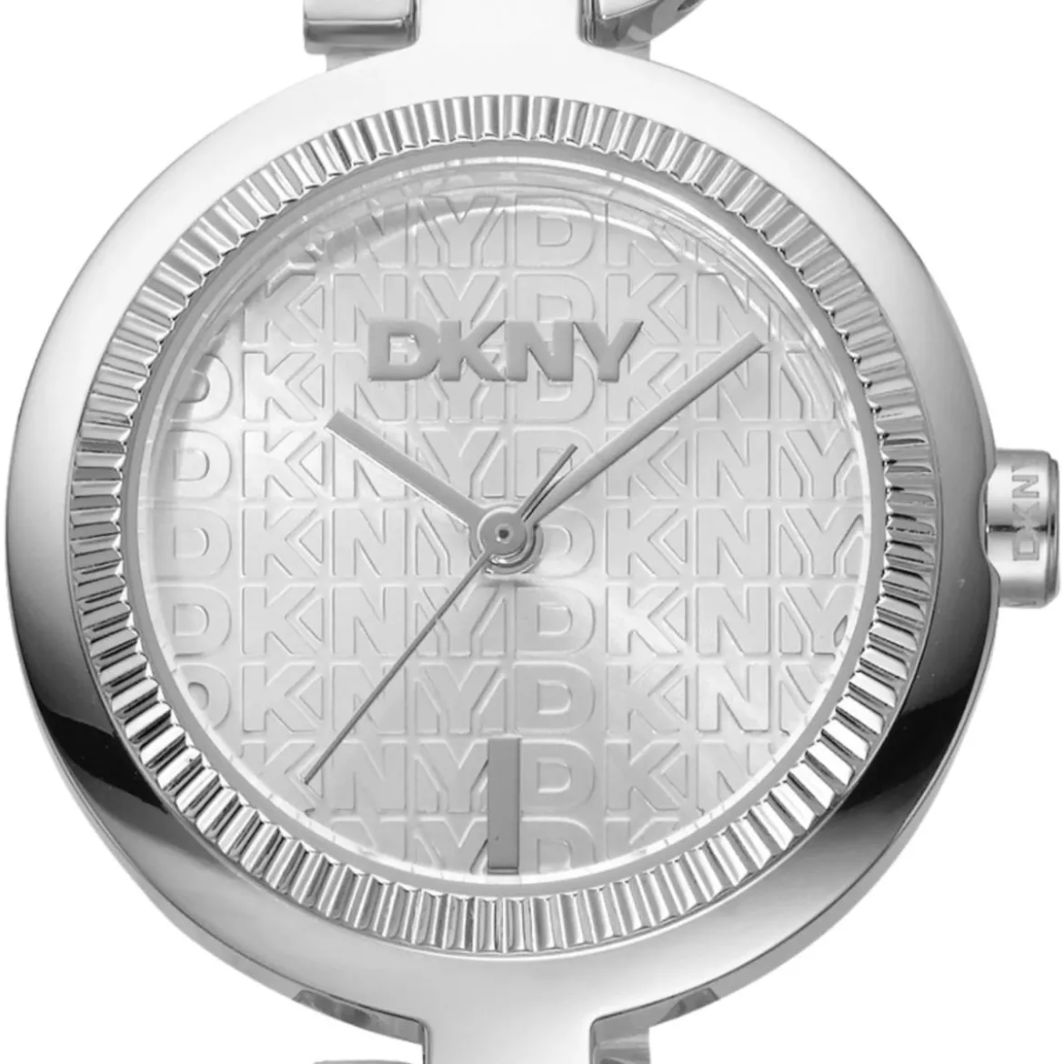 DKNY Quarzuhr Open Link Watch silber Quarzuhr