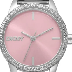 DKNY Quarzuhr Open Link Watch silber Quarzuhr