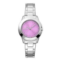 DKNY Quarzuhr Park Ave silber Quarzuhr