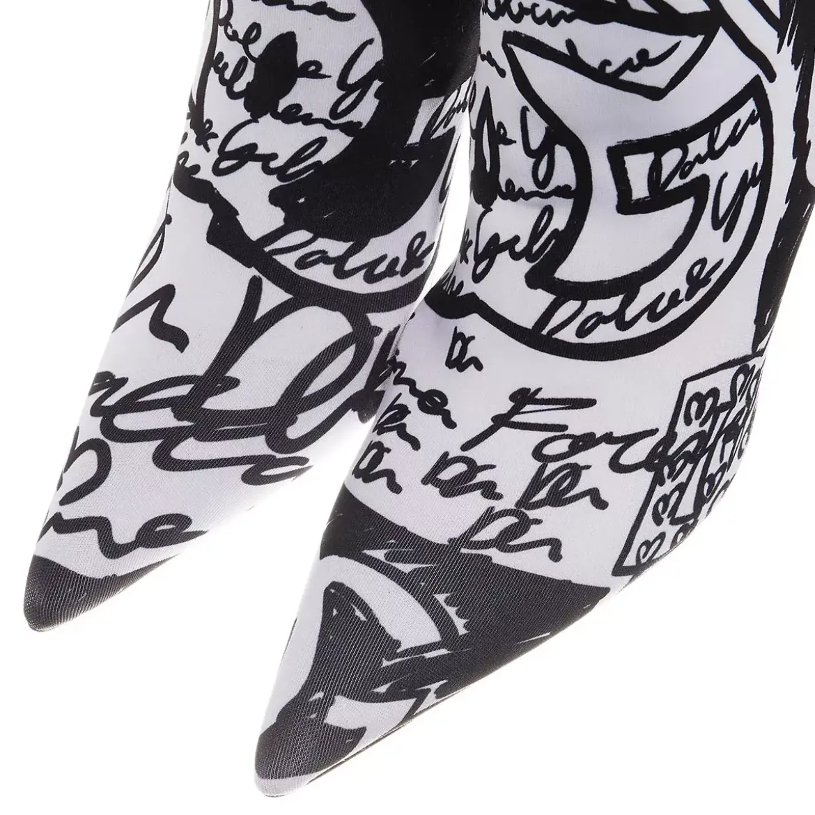 Dolce&Gabbana Ankle Boots Jersey Multicolor Stiefeletten