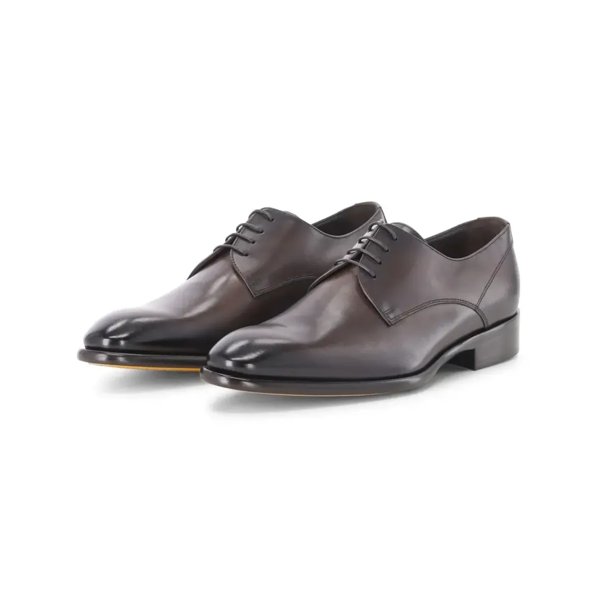 Doucal's Schnürschuh aus Glattleder braun Schnürschuhe