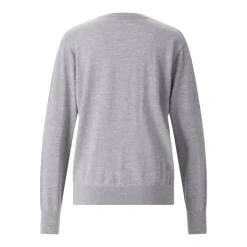 Dries Van Noten Pullover aus Wolle grau Pullover