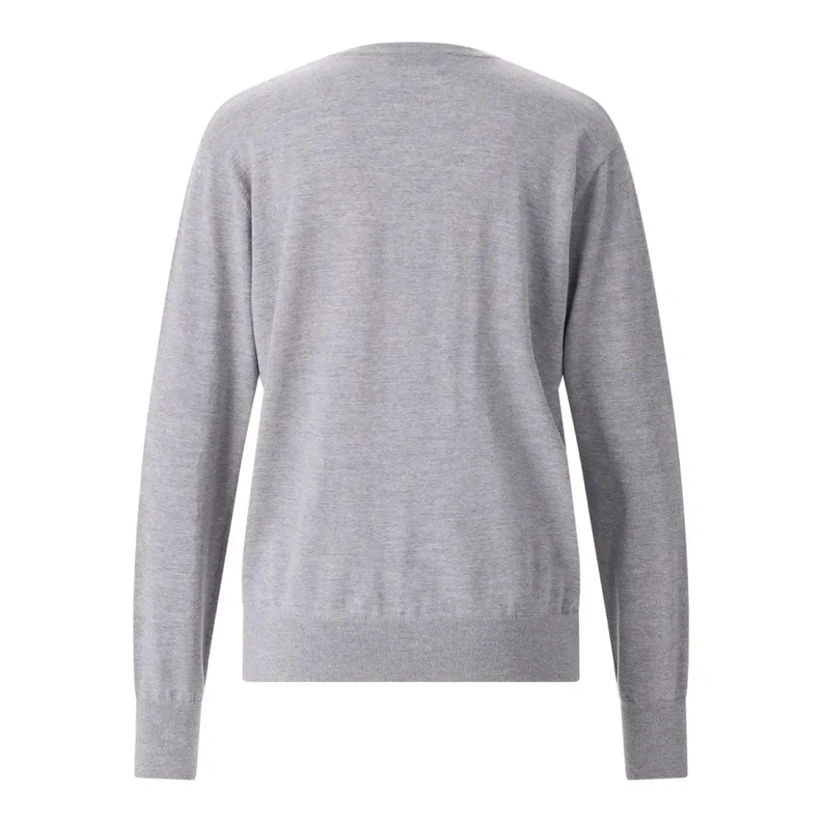Dries Van Noten Pullover aus Wolle grau Pullover