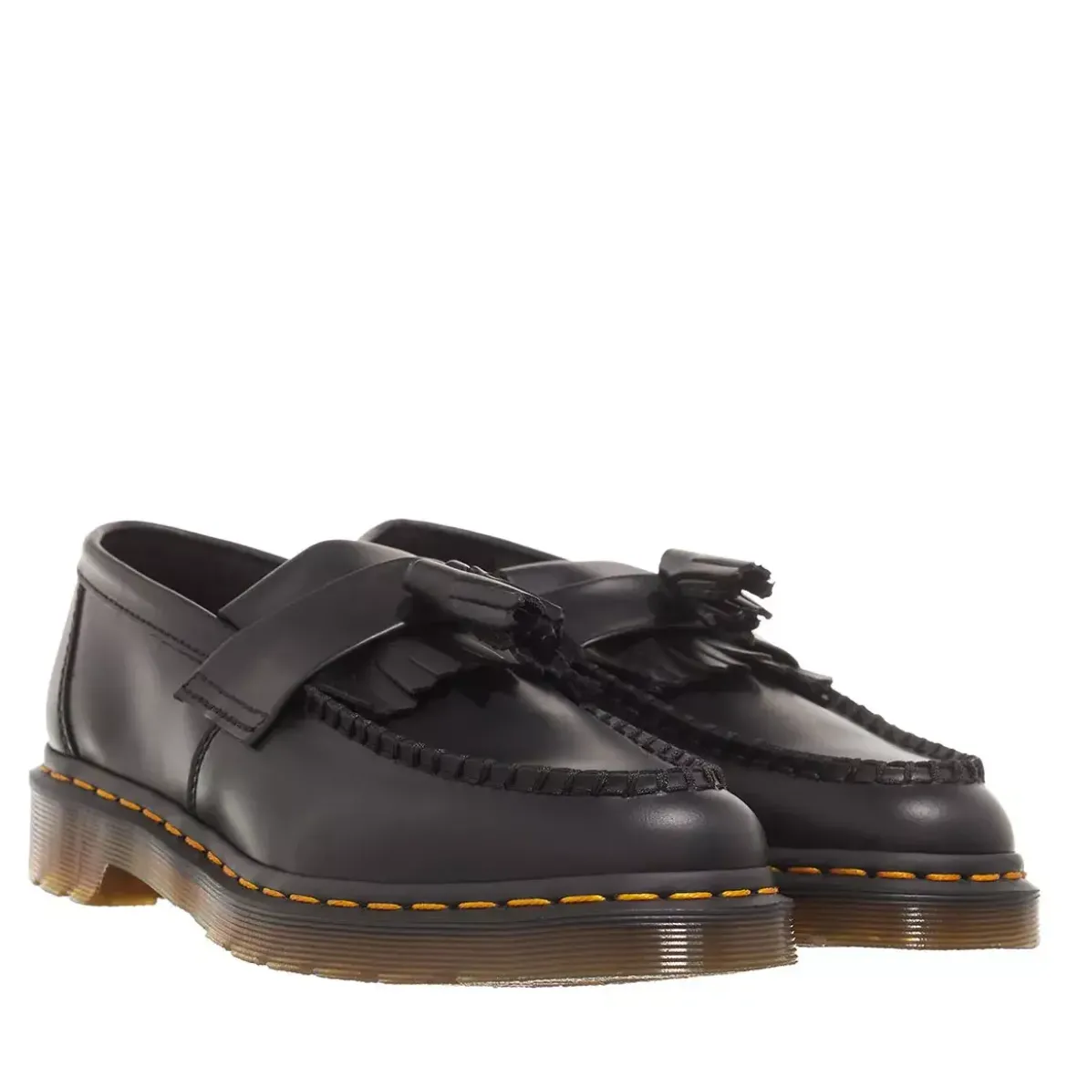 Dr. Martens Adrian YS Tassel Loafer Black Smooth Loafer