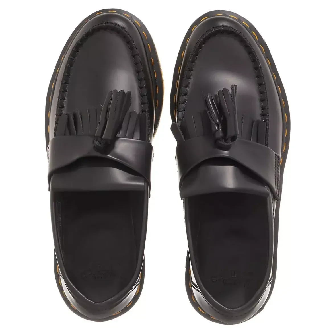 Dr. Martens Adrian YS Tassel Loafer Black Smooth Loafer