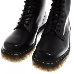 Dr. Martens 1460 Bex Squared Black Polished Smooth Schnürstiefel