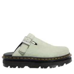 Dr. Martens ZebZag Mule Sage Green EH Suede Mules