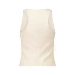 DRYKORN Kurz geschnittenes Top ATURA Beige Crop-Top