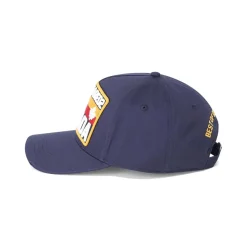 Dsquared2 Cap mit Stickerei blau Hut