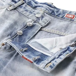 Dsquared2 Regular-Fit Jeans Teddy blau Straight Leg Jeans