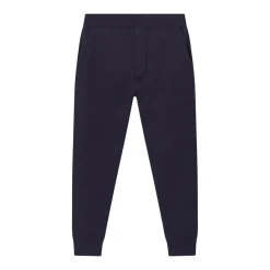 Dsquared2 Strickhose aus Viskose blau Stoffhose