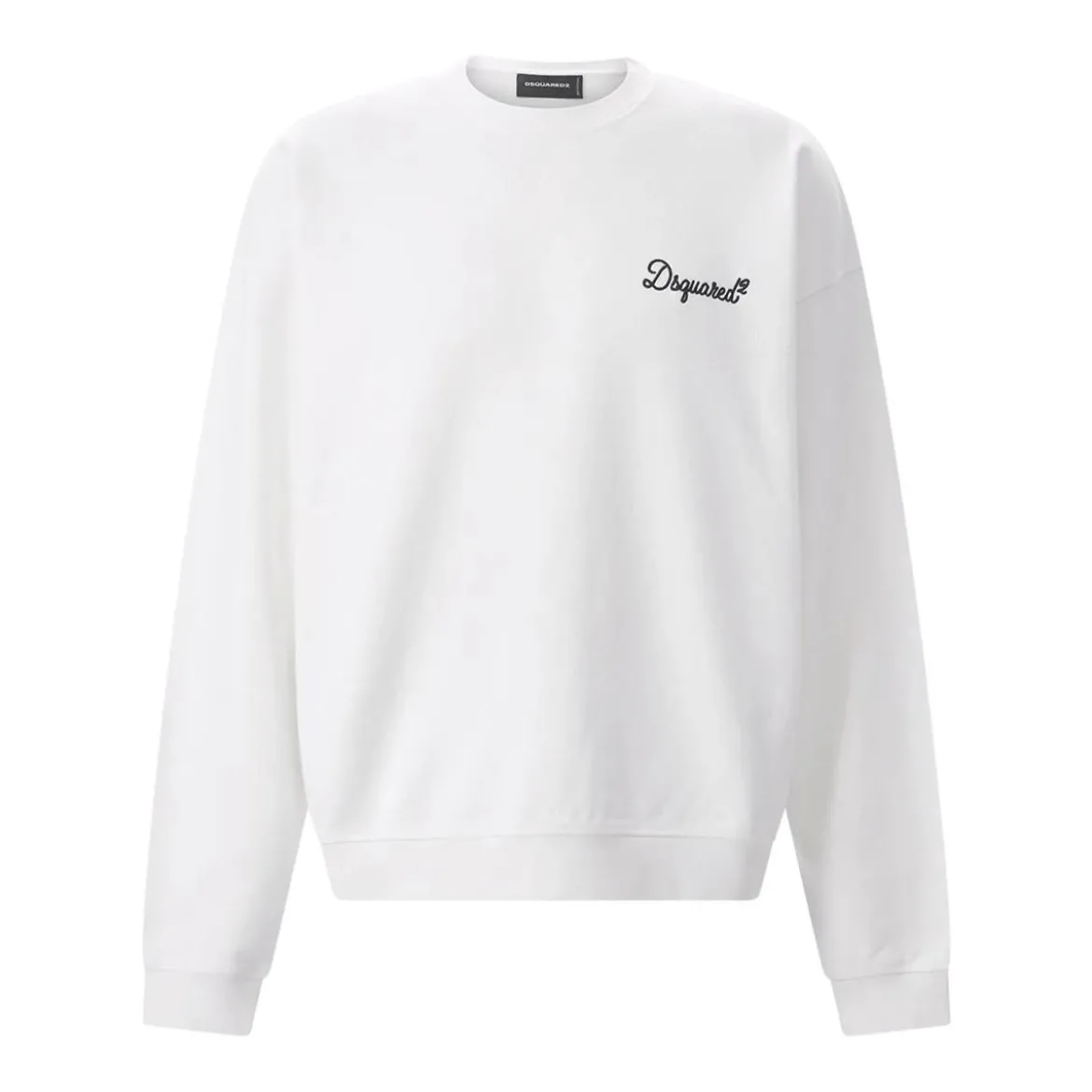 Dsquared2 Sweatshirt mit Logo-Stickerei weiß Sweatshirt