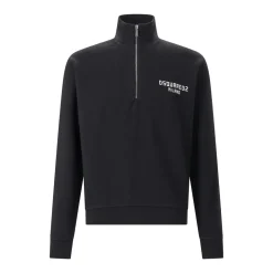 Dsquared2 Troyer aus Baumwolle schwarz