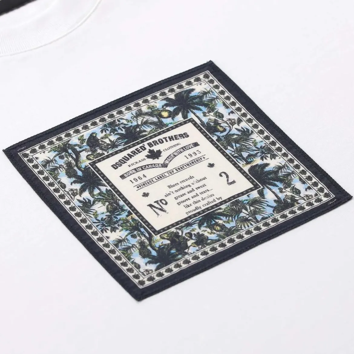 Dsquared2 T-Shirt mit Print weiß T-Shirt