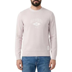 Eleventy Pullover aus Baumwolle pink