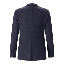 Eleventy Sakko aus Baumwollmix blau Anzugjacke