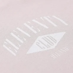 Eleventy Sweatshirt mit Logo pink Sweatshirt