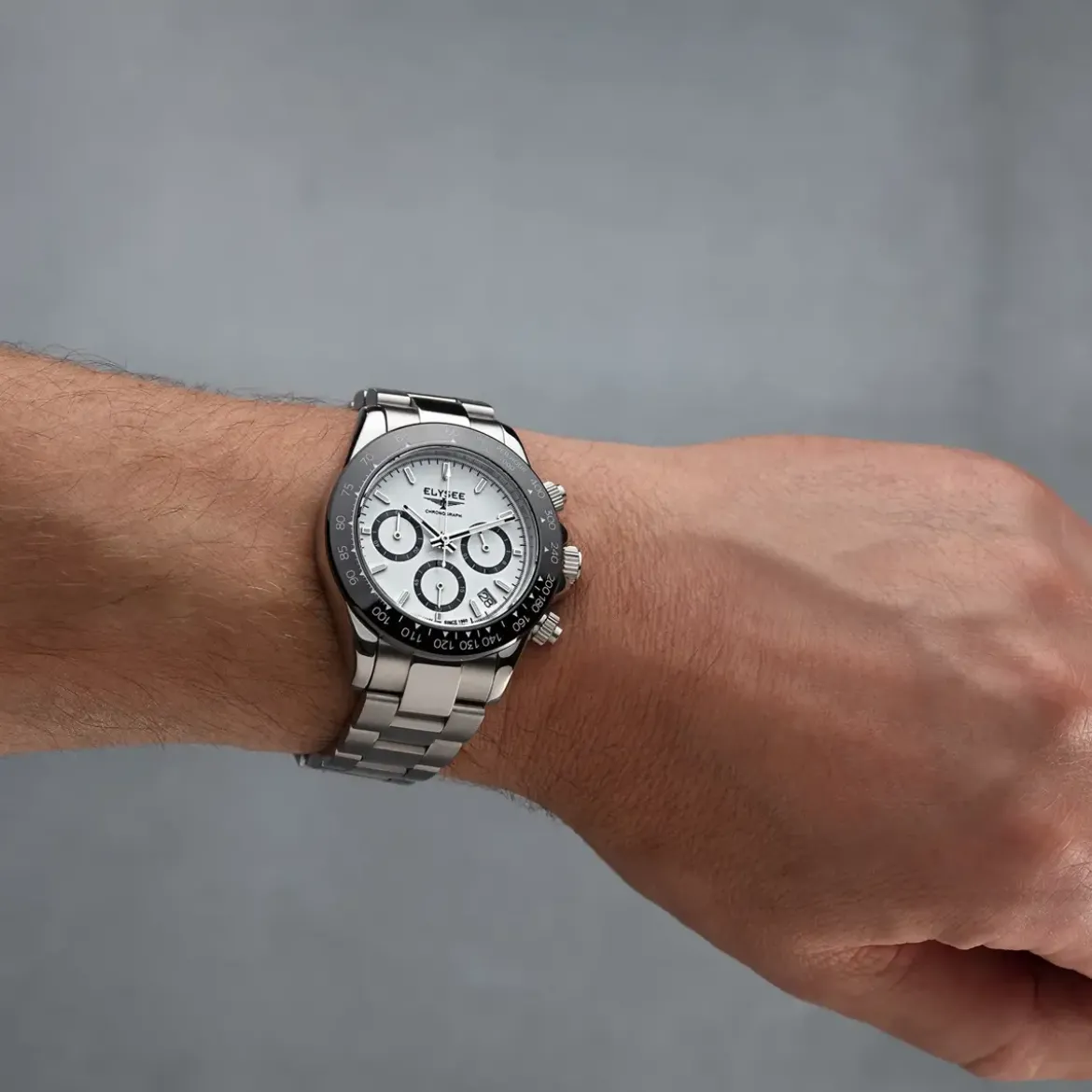 Elysee SPORTCHRONO. weiss Chronograph