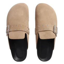 Espadrij l’originale Cloq Rivet Beige Hausschuhe