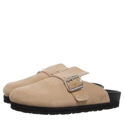 Espadrij l’originale Cloq Rivet Beige Hausschuhe
