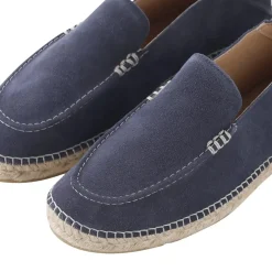 Espadrij l’originale Loafer aus Veloursleder mehrfarbig Schnürschuhe
