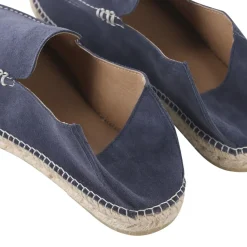 Espadrij l’originale Loafer aus Veloursleder mehrfarbig Schnürschuhe