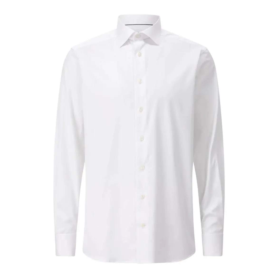 Eton Contemporary-Fit Twillhemd Weiß Hemd