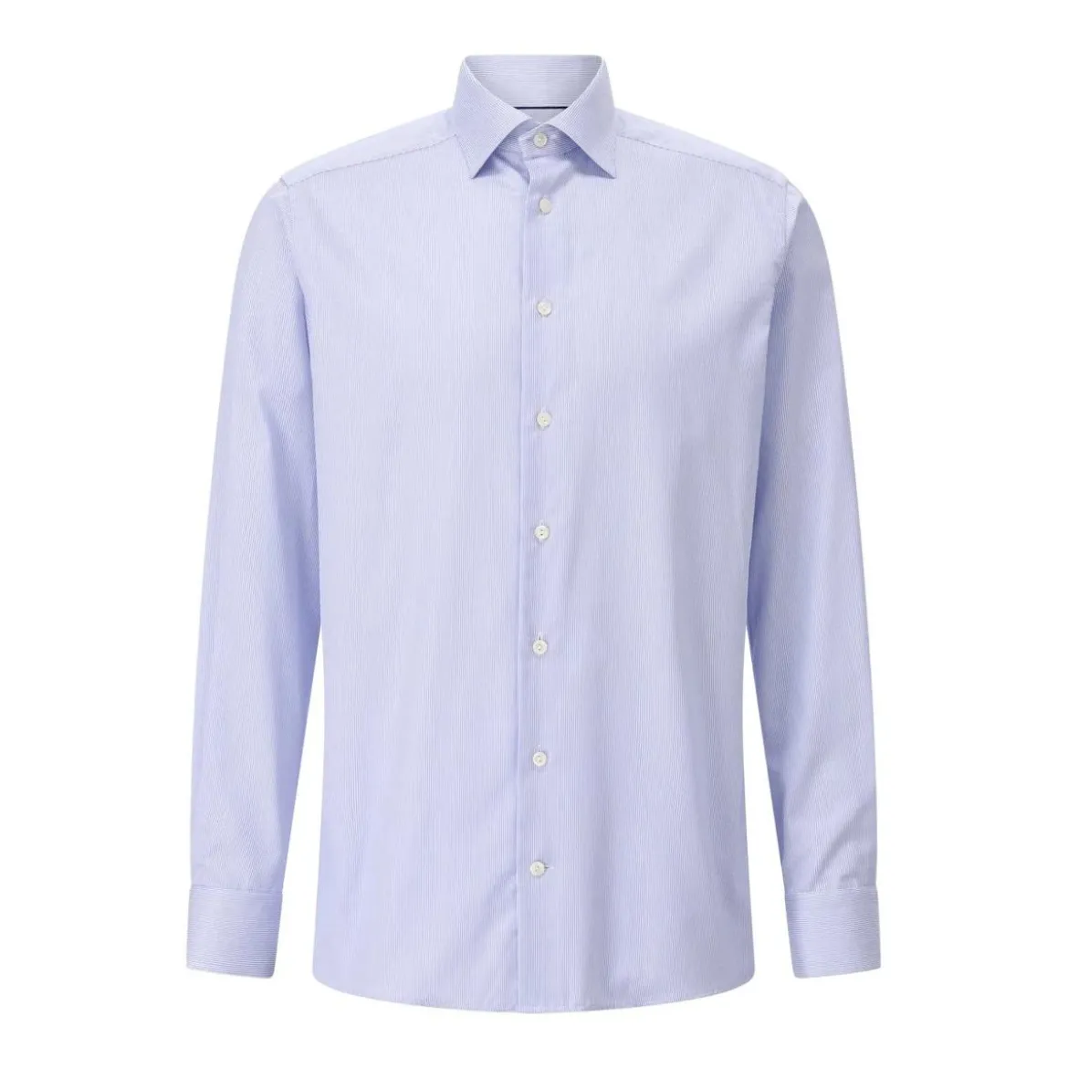Eton Contemporary-Fit Twillhemd Blau Hemd